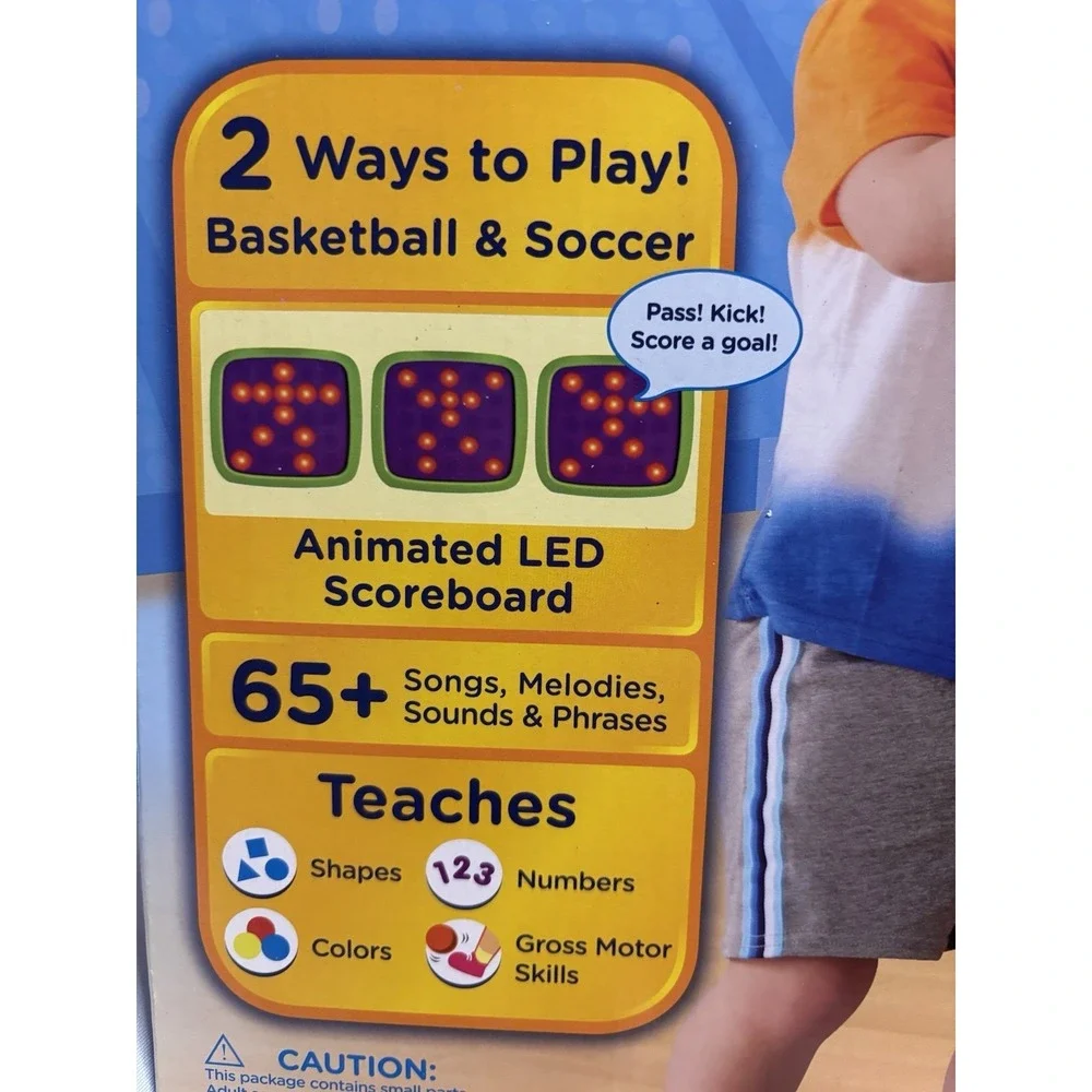 NIP VTech Count & Win Sports Center Basketball Soccer Activity Toy 12-36 Months